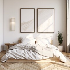 Bright and Airy Minimalist Bedroom