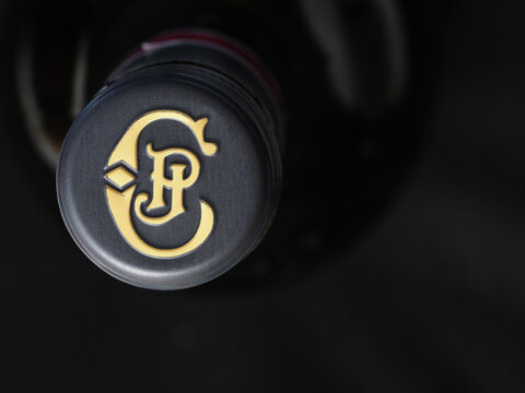 Bavaria, Germany - January 7, 2024: In this photo illustration a JP. Chenet wine  corck