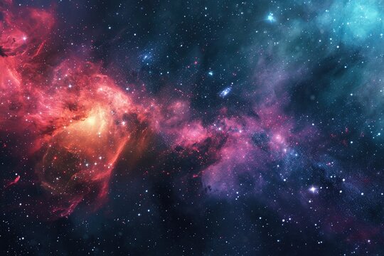 Stunning space theme for your design exploration
