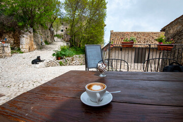 Coffee in Small Italian Town