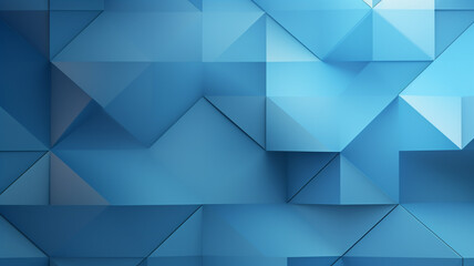Obraz premium blue modern geometric abstract background 