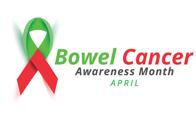 Bowel Cancer Awareness Month. background, banner, card, poster, template. Vector illustration.