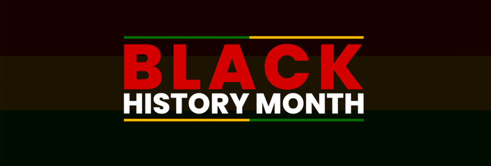 Black history month. African American History. Black history month celebration background design. Vector illustration