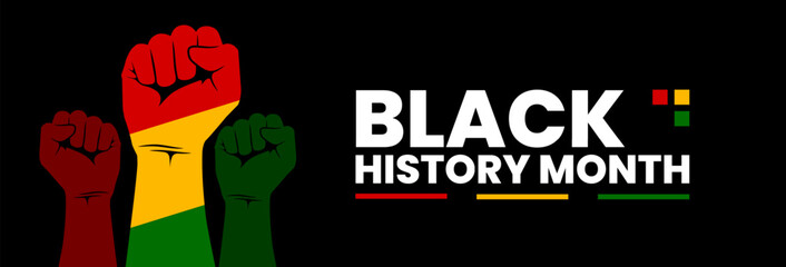 Black history month. African American History. Black history month celebration background design. Vector illustration