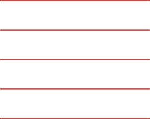 Obraz premium Medium Margin, Medium Spacing Writing Line