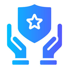 Excellence gradient icon