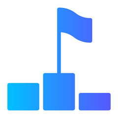 goal gradient icon