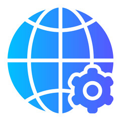 management gradient icon