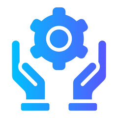 management gradient icon