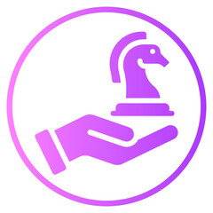 strategy gradient icon