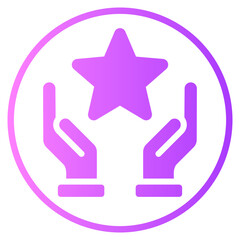 star gradient icon
