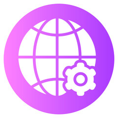 management gradient icon