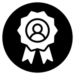 Excellence glyph icon
