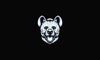 head hyena vector illustration design