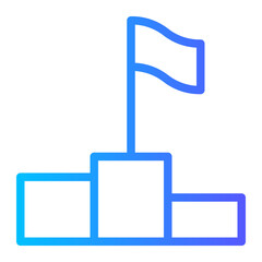 goal gradient icon