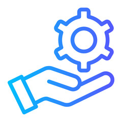 management gradient icon