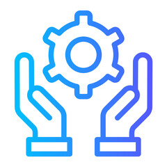 management gradient icon