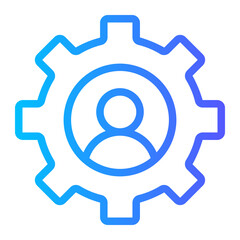 setting gradient icon