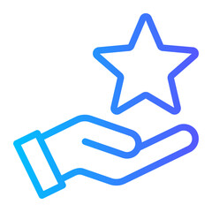 star gradient icon