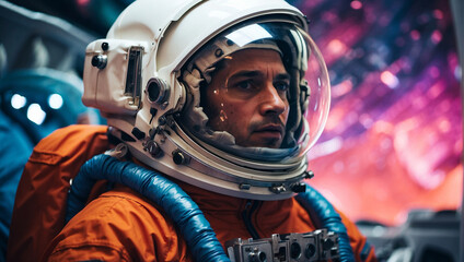 Astronaut in space HD wallpaper download