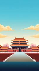 The Imperial Palace in the Forbidden City - obrazy, fototapety, plakaty