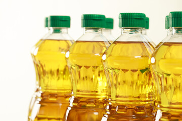 vegetable oil of cook bottle.