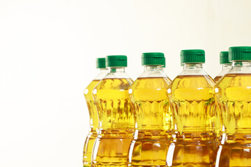 vegetable oil of cook bottle.