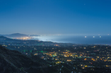 Santa Barbara County Nightfall