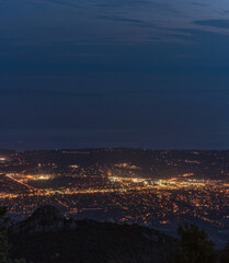 Fototapeta premium Santa Barbara County Dusklight