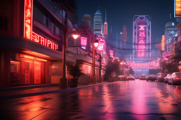 city at night