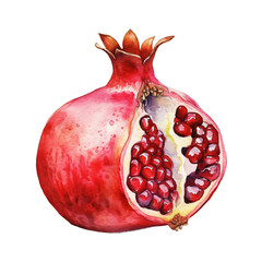 Pomegranate Watercolor