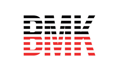 BMK three initial letter iconic line negative space minimal logo design vector template. monogram, abstract, wordmark, business, typography, minimalist, brand, company, flat, modern, unique, simple