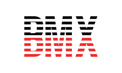 BMX three initial letter iconic line negative space minimal logo design vector template. monogram, abstract, wordmark, business, typography, minimalist, brand, company, flat, modern, unique, simple