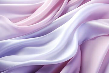 Obraz premium Gradient pink and purple silk fabric
