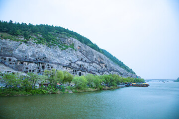 Luoyang City, Henan Province-Longmen Grottoes Historical Buildings
