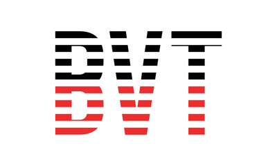 BVT three initial letter iconic line negative space minimal logo design vector template. monogram, abstract, wordmark, business, typography, minimalist, brand, company, flat, modern, unique, simple