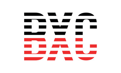 BXC three initial letter iconic line negative space minimal logo design vector template. monogram, abstract, wordmark, business, typography, minimalist, brand, company, flat, modern, unique, simple