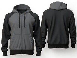 Stylish Hoodie Mockup for Fashion and Casual Wear - AI Generated