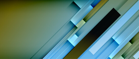 Lines dynamic geometric background. Vector illustration For Wallpaper, Banner, Background, Card, Book Illustration, landing page