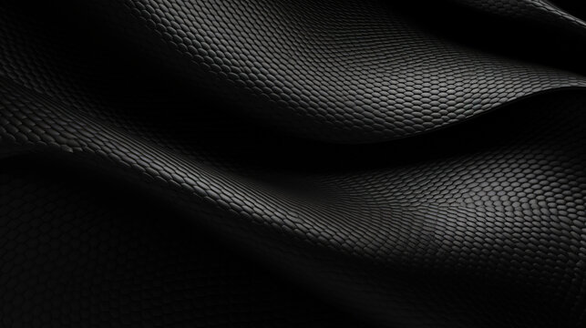 Dark Black Carbon fiber texture background