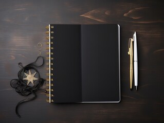 Sophisticated Stationery Set Mockup for Professional Use - AI Generated