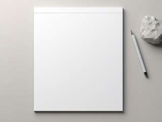 Sophisticated Stationery Set Mockup for Professional Use - AI Generated