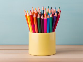 Obraz premium Sophisticated Stationery Set Mockup for Professional Use - AI Generated