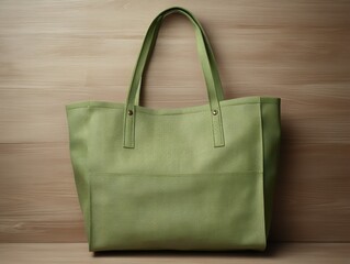 Eco-Friendly Tote Bag Mockup for Shopping and Branding - AI Generated