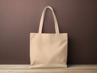 Eco-Friendly Tote Bag Mockup for Shopping and Branding - AI Generated