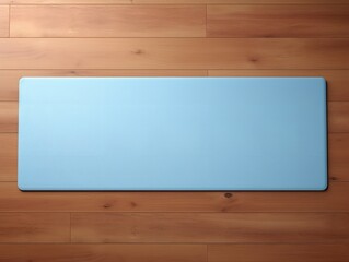 Tranquil Yoga Mat Mockup for Wellness and Fitness - AI Generated