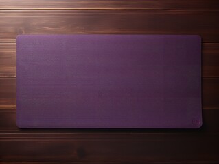 Tranquil Yoga Mat Mockup for Wellness and Fitness - AI Generated