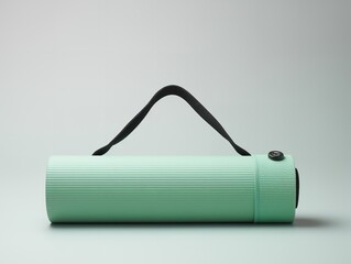 Tranquil Yoga Mat Mockup for Wellness and Fitness - AI Generated