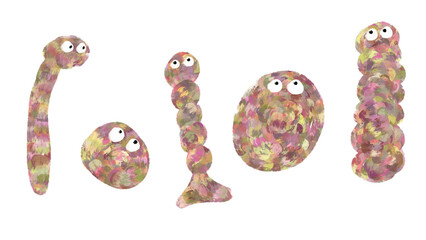 可愛い謎の生物、キャラクター