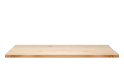 wooden chopping board isolated on transparent background	